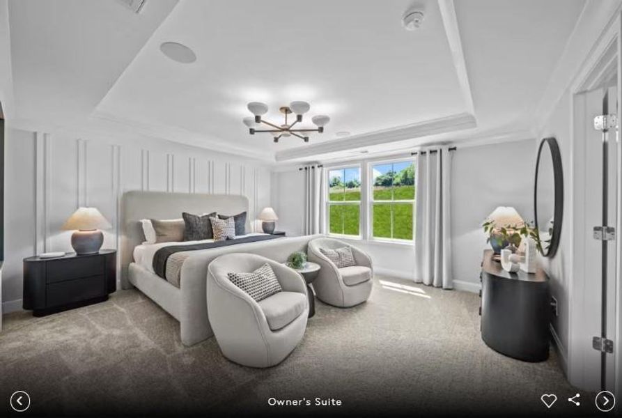 Furnished interior view inside a new home in Bleckley Station, Ball Ground (Image 7).