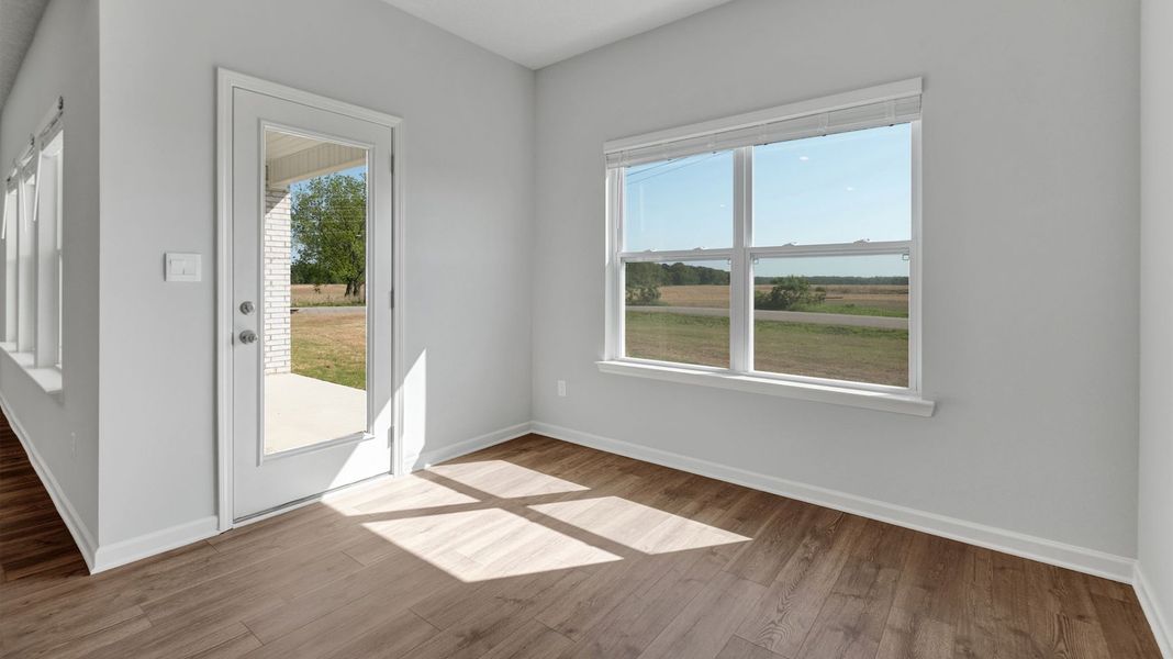 Spacious, unfurnished interior of a new home in Hedge Rose, Somerville (Image 22).