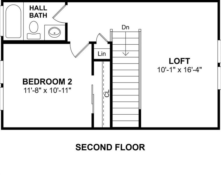 2D floor plan layout of this home in Heath Golf & Yacht Villas, Heath, TX (Image 3).