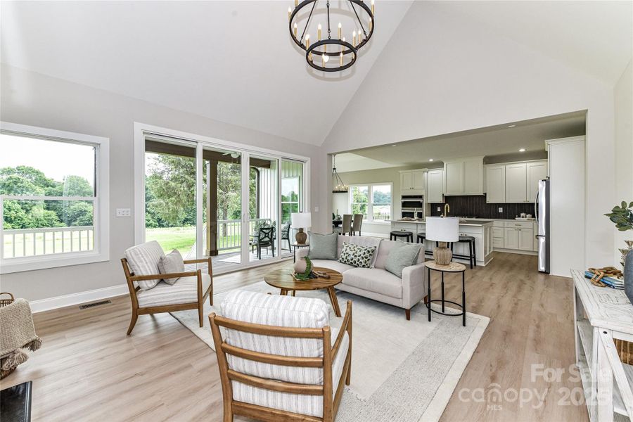 Vaulted, Open layout with seamless flow! Vaulted, Open layout with seamless flow!