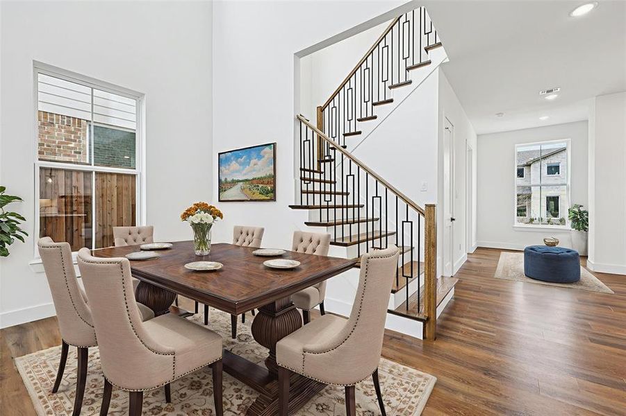 Furnished interior view inside a new home in , Rowlett (Image 20).