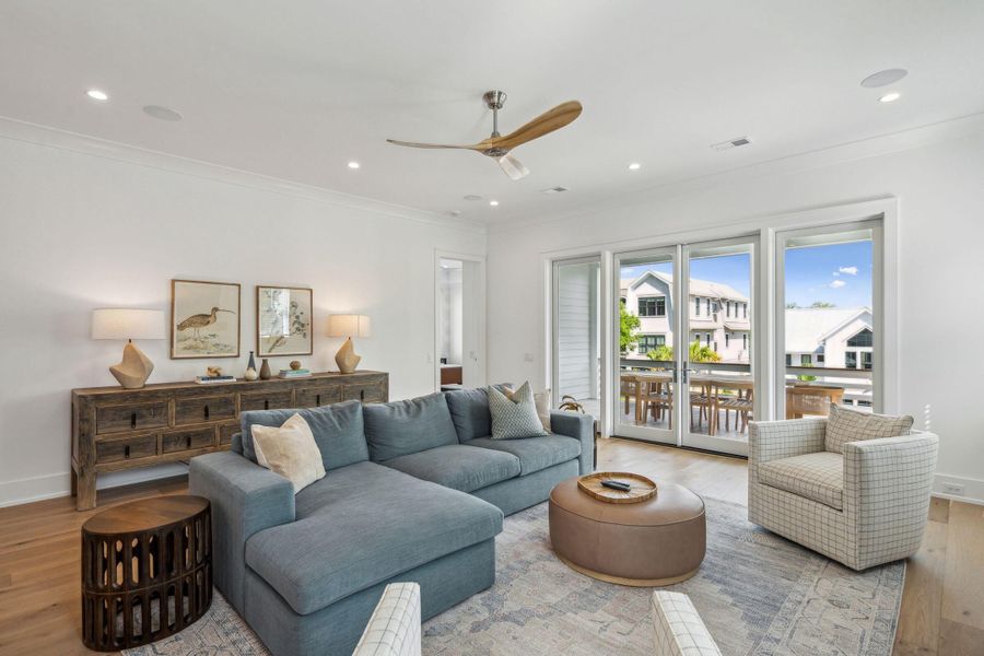 Furnished interior view inside a new home in , Isle Of Palms (Image 14).