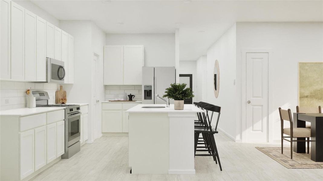 Furnished interior view inside a new home in Magnolia Forest, Montgomery (Image 9).