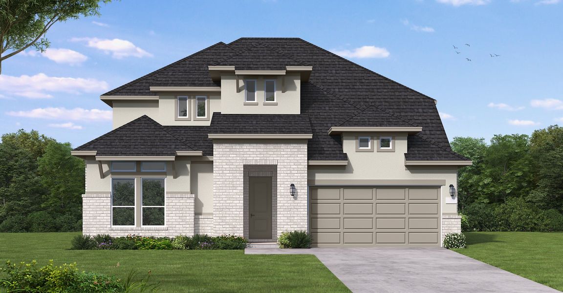Lumberton II New Home in Porter, TX.  - Slide 3