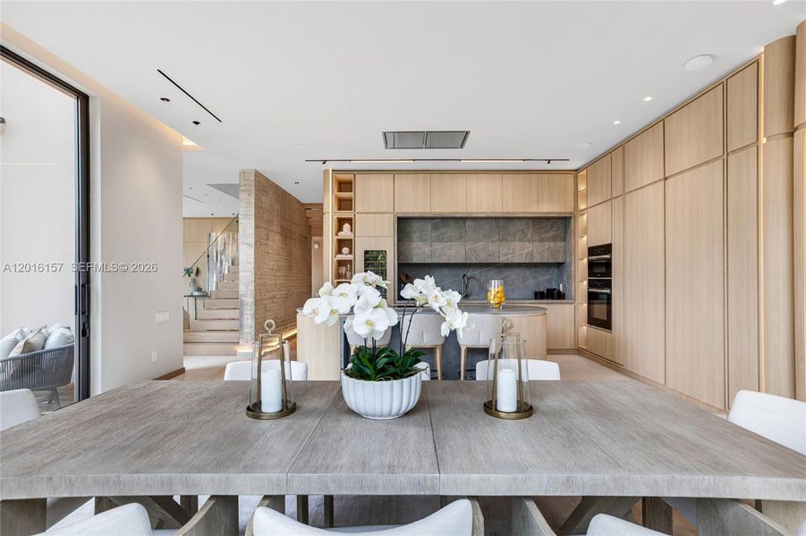 Furnished interior view inside a new home in , Miami Beach (Image 16).