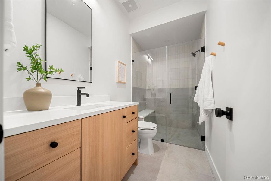 Furnished interior view inside a new home in , Denver (Image 40).