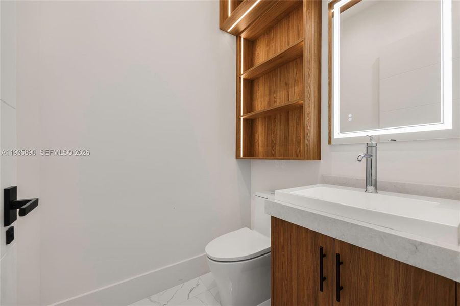 Furnished interior view inside a new home in , South Miami (Image 7).