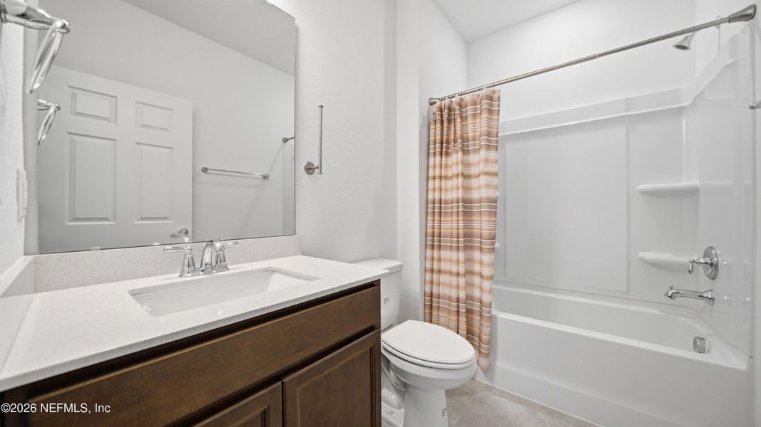 Furnished interior view inside a new home in , Yulee (Image 34).