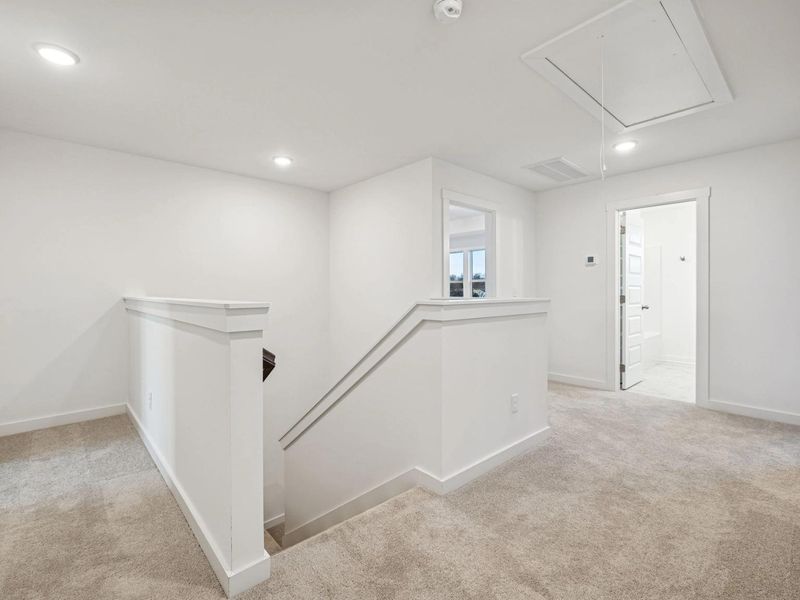Spacious, unfurnished interior of a new home in Calista Farms, White House (Image 26).