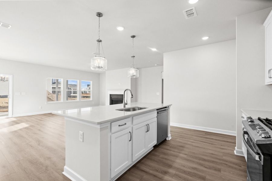 Furnished interior view inside a new home in , Summerville (Image 12). Furnished interior view inside a new home in , Summerville (Image 12).