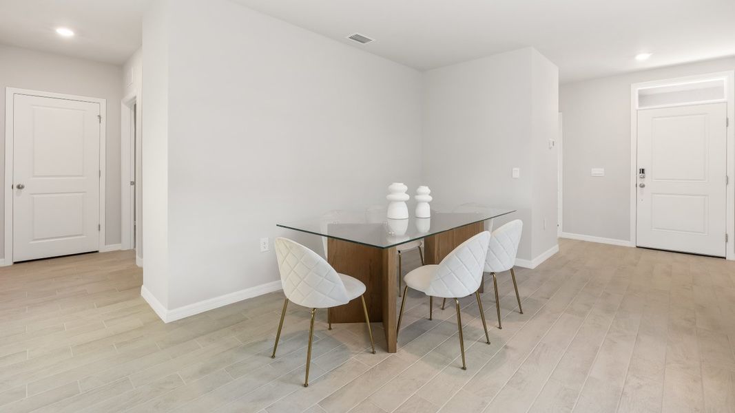 Furnished interior view inside a new home in Hunter's Branch, Hopkins (Image 7). Furnished interior view inside a new home in Hunter's Branch, Hopkins (Image 7).