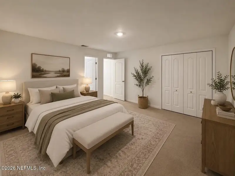 Furnished interior view inside a new home in , St. Augustine (Image 3).