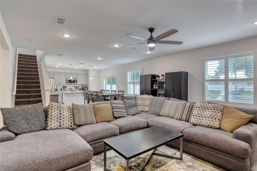 Furnished interior view inside a new home in , Port Orange (Image 40).