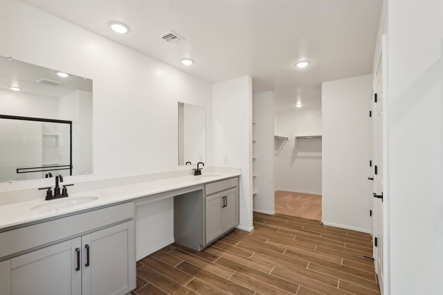 Primary bathroom Primary bathroom