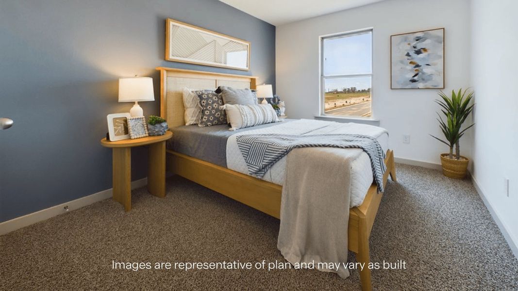 Furnished interior view inside a new home in Overlook West, Wolfforth (Image 20).