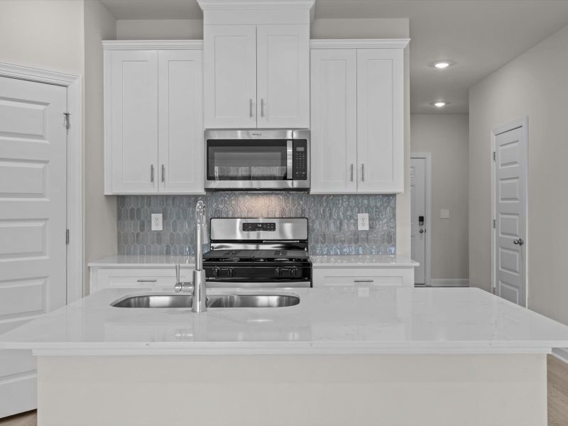 Furnished interior view inside a new home in Northbrook Village Townes, Taylors (Image 4).