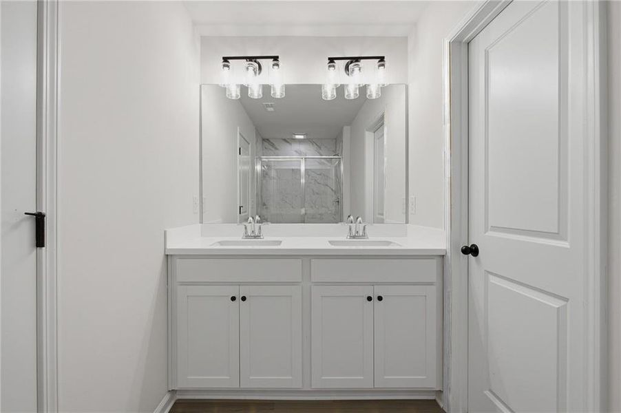 Furnished interior view inside a new home in , Mableton (Image 7).