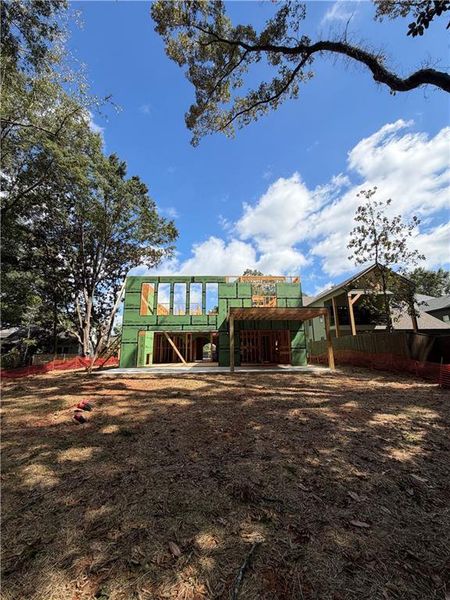 In-progress construction of a new home in , Decatur, GA (Image 12).