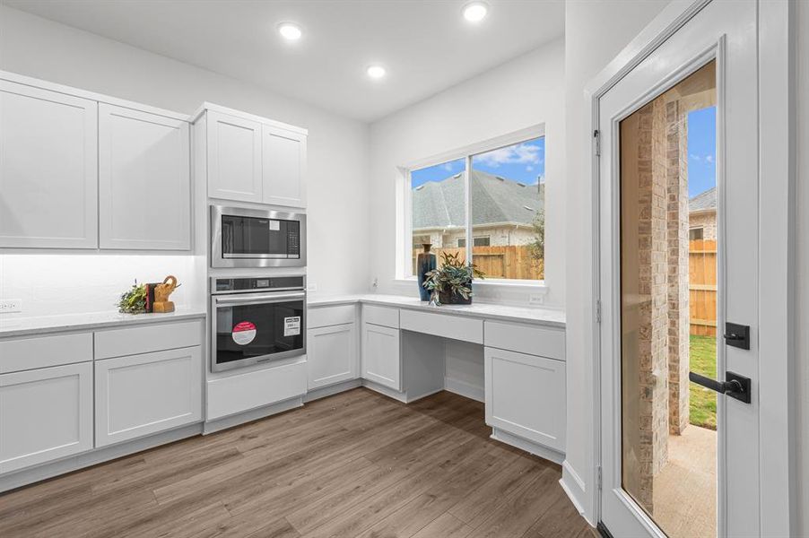 EXAMPLE PHOTO: Desk area/command center at Kitchen