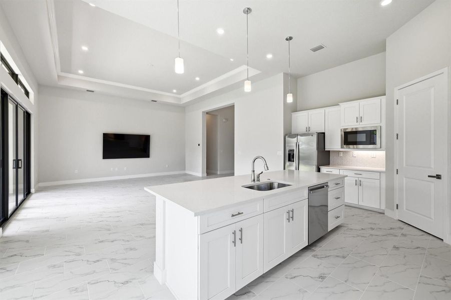 Kitchen/Open Living