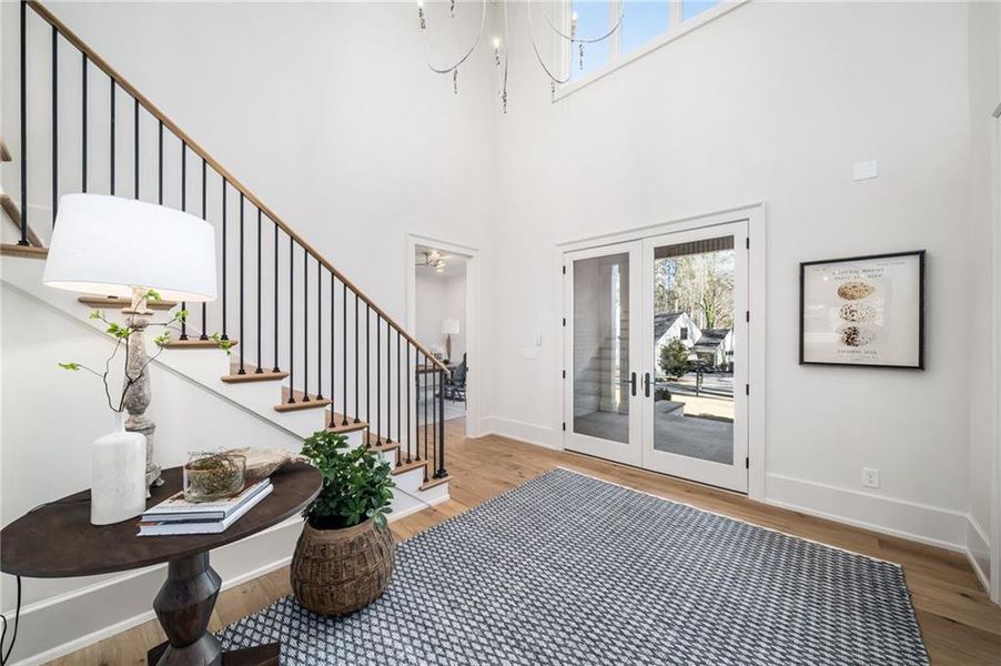 Furnished interior view inside a new home in , Alpharetta (Image 7).