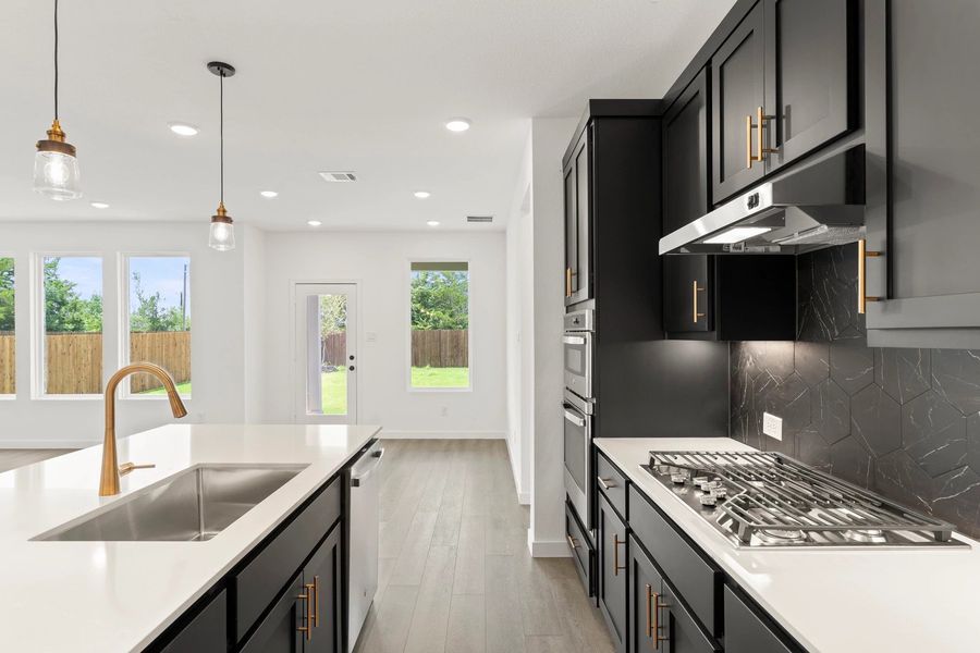 Kitchen Representative Photo featuring the Noir Collection