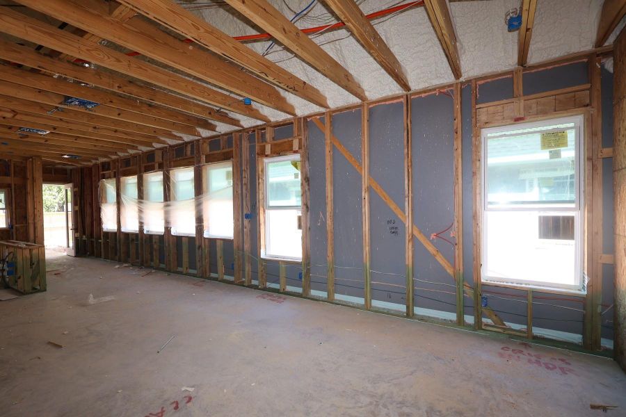 In-progress construction of a new home in The Grand Prairie - Meadow Collection, Waller, TX (Image 7).