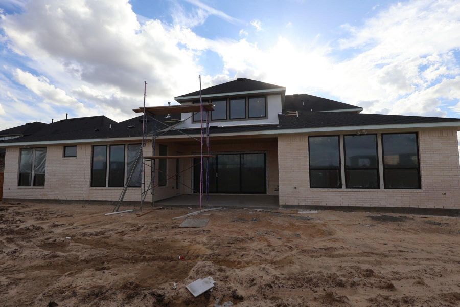 In-progress construction of a new home in Dunham Pointe, Cypress, TX (Image 35). In-progress construction of a new home in Dunham Pointe, Cypress, TX (Image 35).