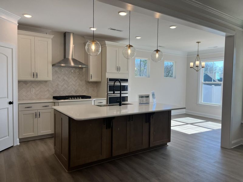 Furnished interior view inside a new home in Grove Park, Clemmons (Image 6).