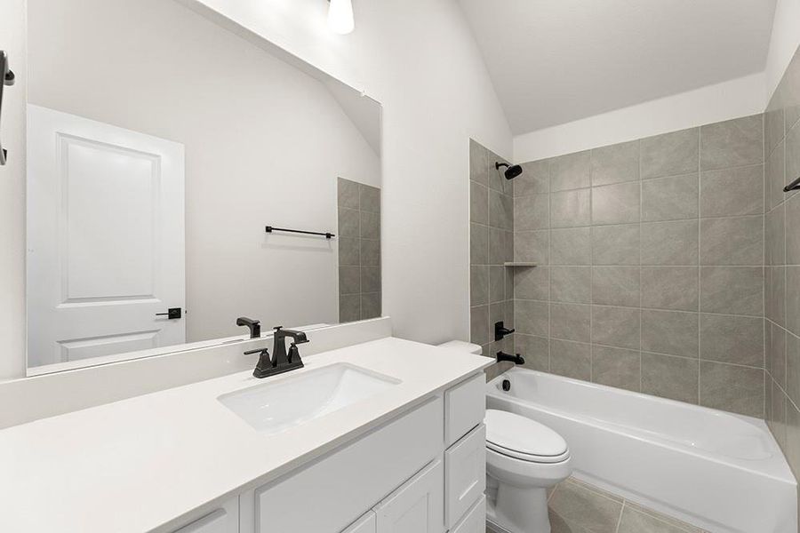 Furnished interior view inside a new home in Walden Pond, Forney (Image 14).