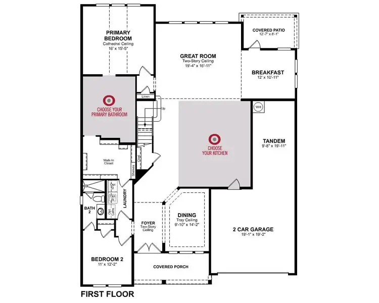 2D floor plan layout of this home in Heath Golf and Yacht Club, Heath, TX (Image 2). 2D floor plan layout of this home in Heath Golf and Yacht Club, Heath, TX (Image 2).