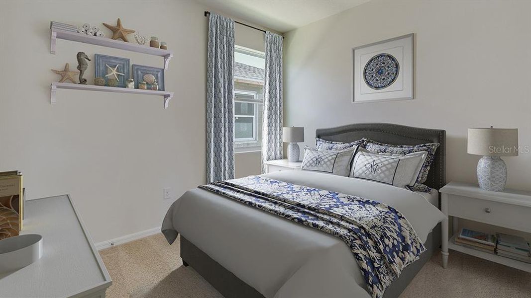 Furnished interior view inside a new home in Twisted Oaks, Wildwood (Image 10).