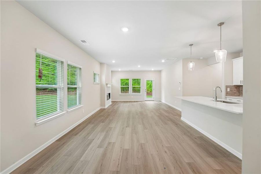 Spacious, unfurnished interior of a new home in Hemingway - Reserve Series, Cumming (Image 24). Spacious, unfurnished interior of a new home in Hemingway - Reserve Series, Cumming (Image 24).