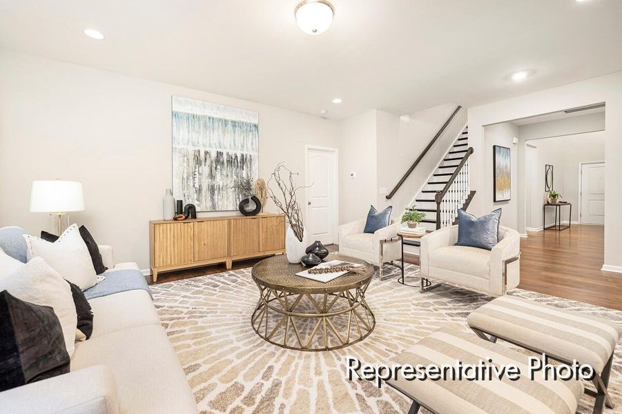 Furnished interior view inside a new home in , Ridgeville (Image 24).