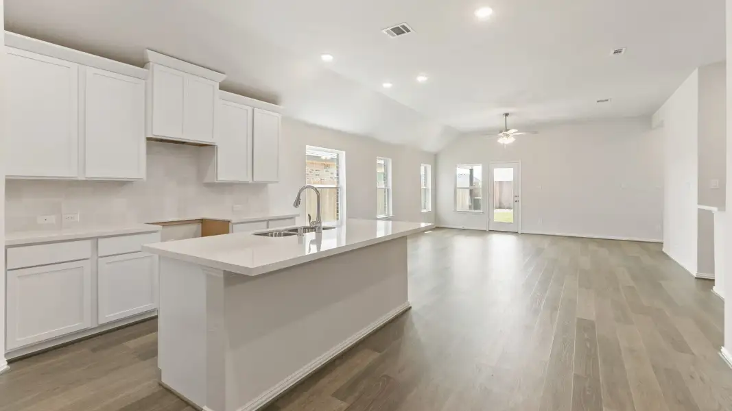 Furnished interior view inside a new home in Oakwood Estates, Waller (Image 6).