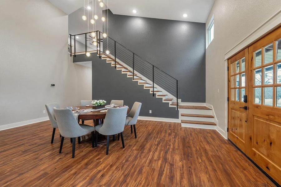 Furnished interior view inside a new home in , Brownsboro (Image 16).