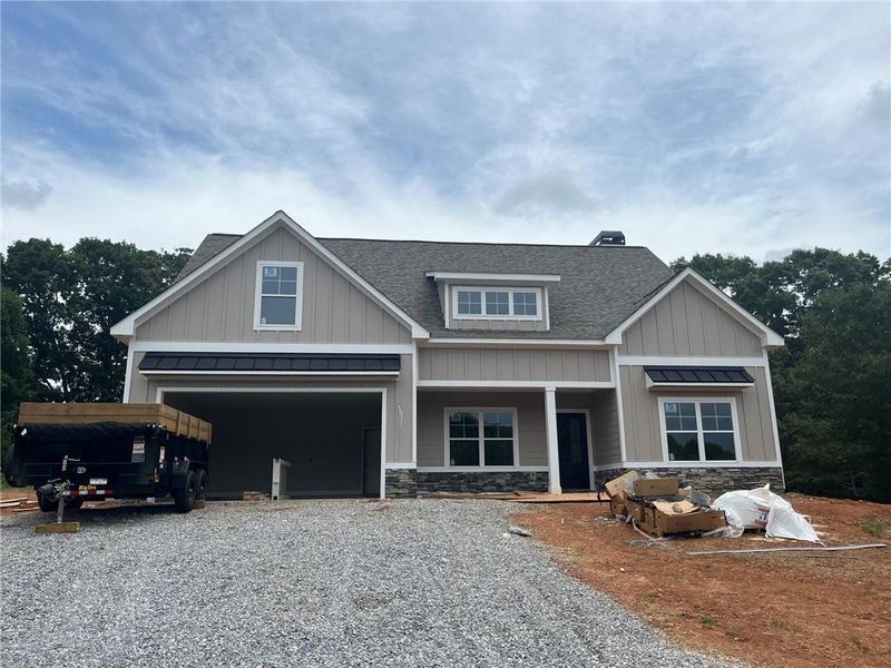 In-progress construction of a new home in , Clermont, GA (Image 25). In-progress construction of a new home in , Clermont, GA (Image 25).