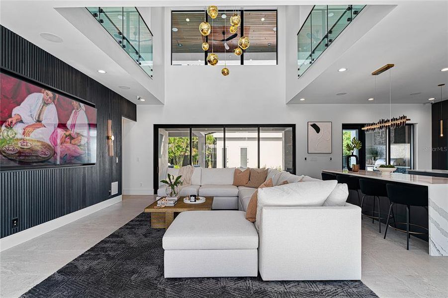 Furnished interior view inside a new home in , Tampa (Image 15).