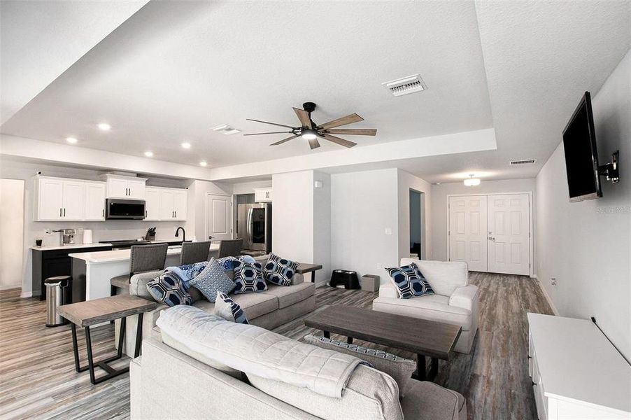 Furnished interior view inside a new home in , Homosassa (Image 8).