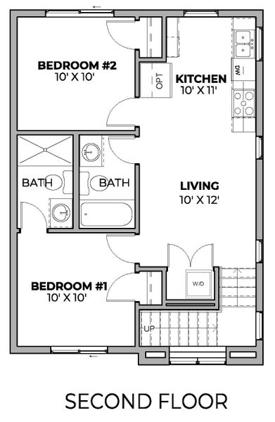 810 - Redcliff Floorplan (Second Floor)