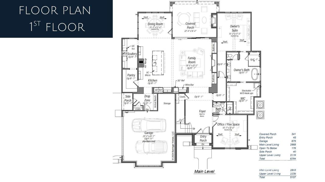 1st Floor Layout