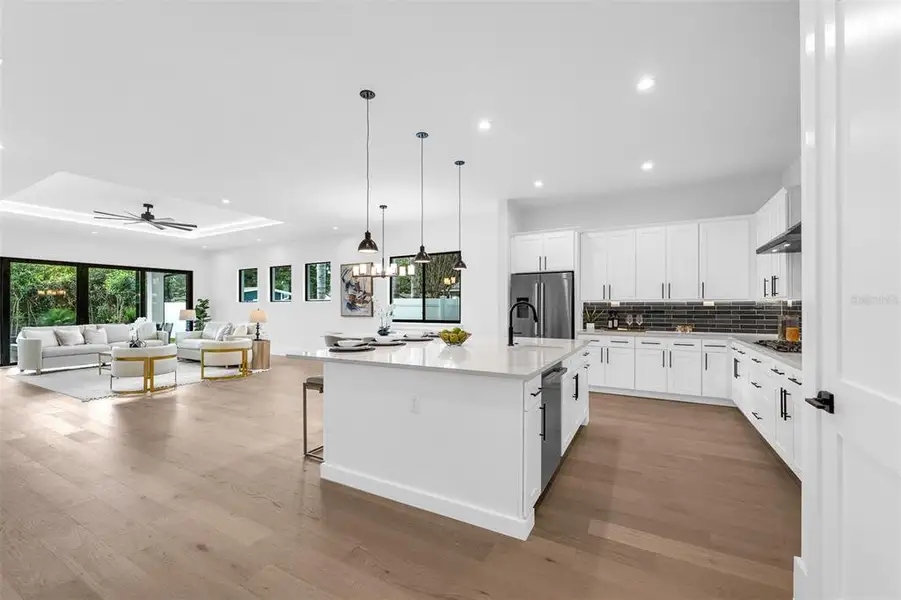 Furnished interior view inside a new home in , Orlando (Image 13).
