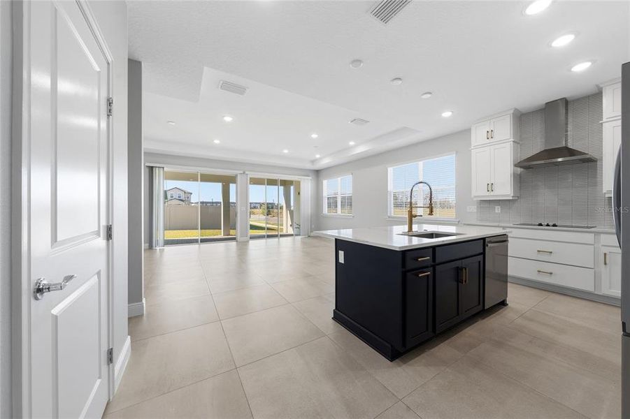 Furnished interior view inside a new home in , St. Cloud (Image 7).