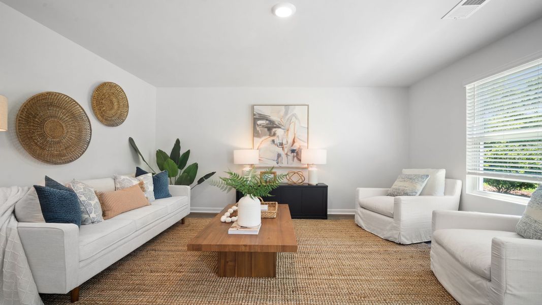 Furnished interior view inside a new home in The Pines at New Hampstead, Savannah (Image 4).