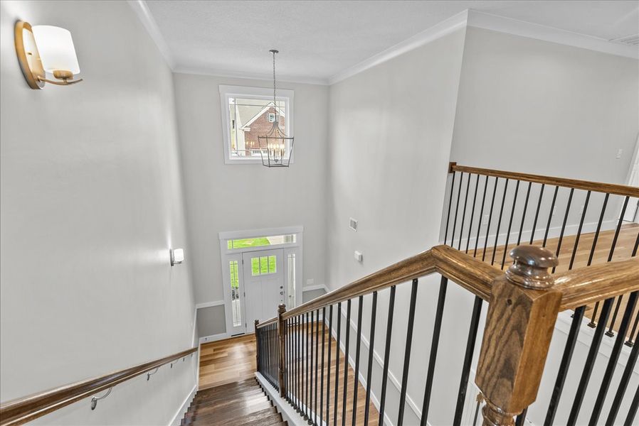 Representative unfurnished interior of a home built from the Emilia Elite by Enchanted Homes in Pointe Summit, Slater-Marietta (Image 35).