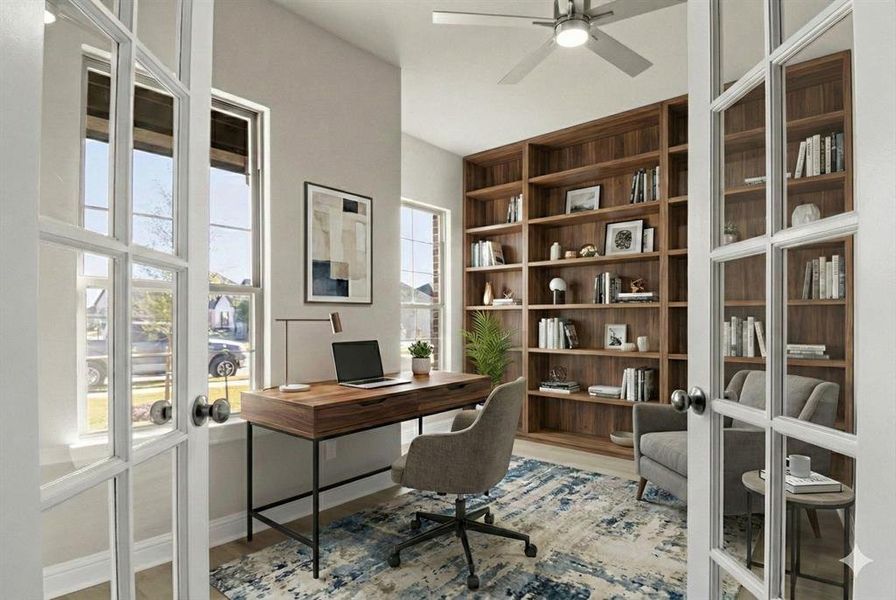 Furnished interior view inside a new home in Callan Village, Lorena (Image 12).