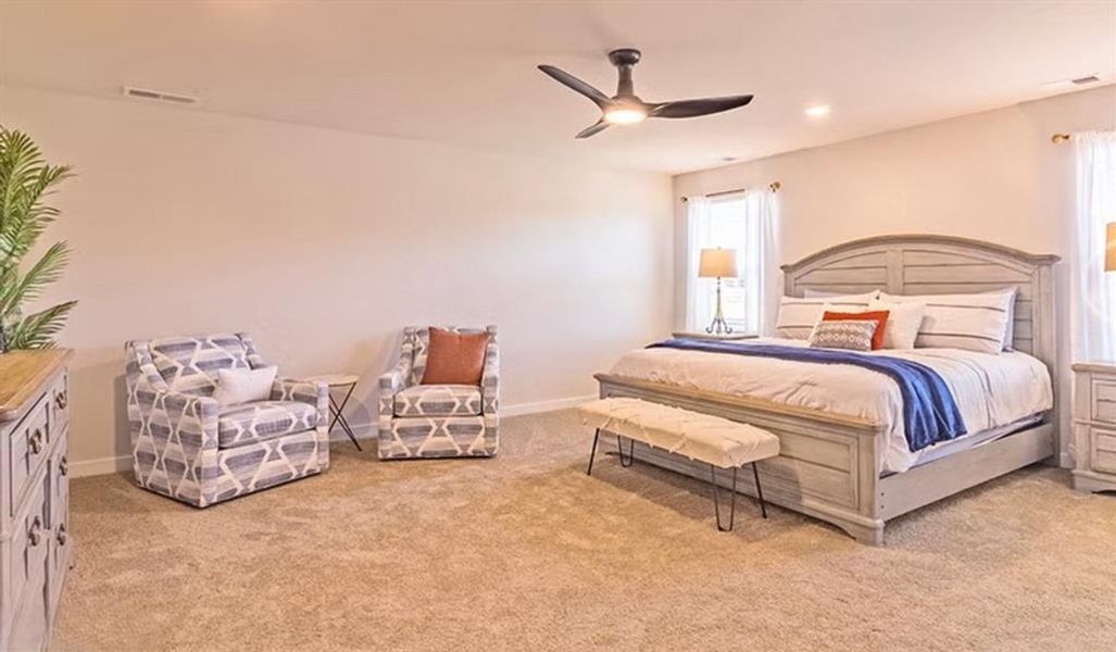 Furnished interior view inside a new home in Conner Springs, Social Circle (Image 9).