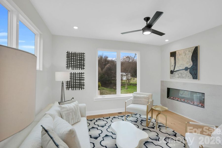 Furnished interior view inside a new home in , Charlotte (Image 14).