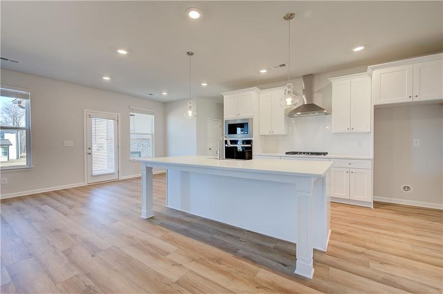 Furnished interior view inside a new home in , Hampton (Image 5).