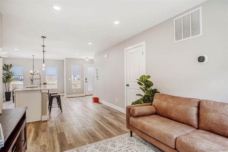 Furnished interior view inside a new home in , Wheat Ridge (Image 6).